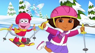 Dora buji friends drawing | Dora buji coloring book | Dora buji enjoy ice skating