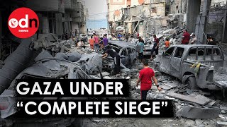 Israel-Hamas War: Over 1100 Dead as Israel Orders 'Complete SEIGE' On Gaza
