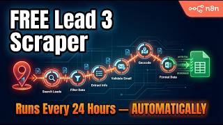 I Built a Lead Scraper That Runs Every 24 Hours for FREE (n8n + Google Maps)