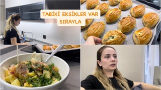 SULU YEMEK YAPMAK İSTEMEYİNCE😍ÇAY MENÜSÜ💯BU POĞAÇA HARİKA OLUYOR👍HERŞEY BOŞ😕ÜZÜCÜ OLAY😕GÜNLÜK VLOG