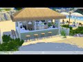 tartosa beach club the sims 4 my wedding stories no cc speed build