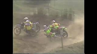 Round 5 (Race 2) of the 1990 Bosch British Sidecar Cross Championship from Wakes Colne, Essex