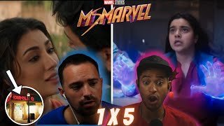 WHAT A TWIST! Ms. Marvel 1x5 | Time and Again | REACTION! Episode 5 Marvel MCU Disney+ Series
