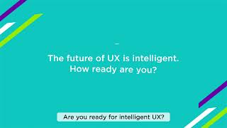 SAP Intelligent UI/UX