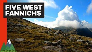 The Five West Fannich Munros