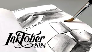 LIVE: INKTOBER day 27 & 28: ROAD & JUMBO