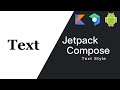 Text Style in Jetpack Compose