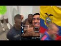 locura total asÍ celebraron los jugadores de ecuador ganarle a colombia y hacen llorar a todo elpaÍs