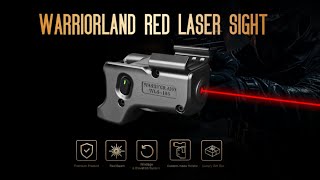 WARRIORLAND WLS-1 Series Red Laser Sight for Taurus G2C/G3C + Kydex Holster Combo!