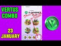 vertus combo cards today 23 january vertus daily combo vertus combo cards vertus combo