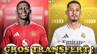 🚨🚨 LES NOUVEAUX GROS TRANSFERTS DU MERCATO 2025 !!