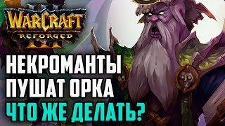 НЕКРОМАНТЫ ПУШАТ ОРКА, ЧТО ЖЕ ДЕЛАТЬ?: Ice orc (Orc) vs Tbc_bm (Ud) Warcraft 3 Reforged