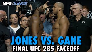 UFC 285: Jon Jones vs. Ciryl Gane Ceremonial Weigh-In Faceoff For Title Clash