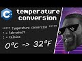 C++ Temperature conversion program 🌡️
