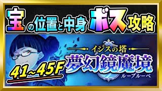 【無課金まおりゅう】ループルーペ41～45階の宝箱情報とボス攻略【まおりゅう/転生したらスライムだった件/転スラ/魔王と竜の建国譚】