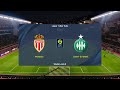 PES 2021 | AS Monaco vs Saint-Etienne - France Ligue 1 | 23/12/2020 | 1080p 60FPS