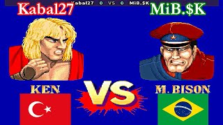 Street Fighter II': Champion Edition - Kabal27 vs MiB.$K