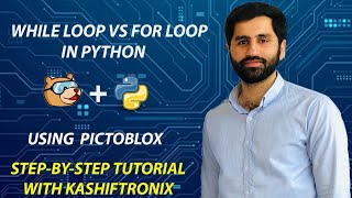While Loop vs For Loop in 🔁Python Using PictoBlox | Loops Explained for Beginners!