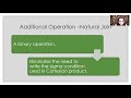 14.   Relational Algebra Additional Operations  -Intersect, Natural Join, Outer Joins, Assignment