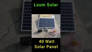 40 Watt Solar Panel | Free Energy Projects