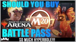 MTG Arena Battle Pass - Should You Buy It??? Is it Worth it!? Why is Everyone Yelling!?!?