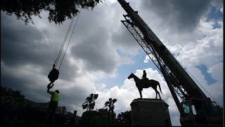 PHOTOS: Stonewall Jackson statue removed from Monument Ave.