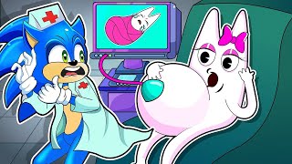 Banbaleena is Pregnant?! Garten of Banban vs Sonic the Hedgehog 2 Animation