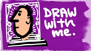 Illuminated letter: Draw with Me