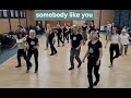 Somebody like you (line dance demo)
