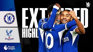 Chelsea 2-1 Crystal Palace | Highlights - EXTENDED | Premier League 2023/24