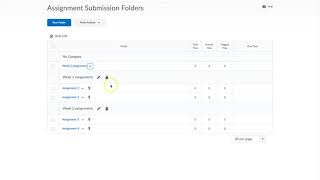 Brightspace - Moving assignments to categories