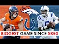 Broncos vs. Colts Preview, Injury News, Analysis & Predictions For Denver’s BIGGEST Game In Years