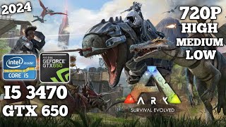 ARK SURVIVAL EVOLVED | I5 3470 | GTX 650 1 GB | 16 GB RAM | 720P - 2024