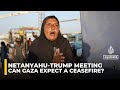 Palestinians in Gaza doubtful as Netanyahu set to meet Trump over possible ceasefire