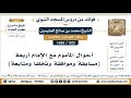 1051 1480 أحوال المأموم مع الإمام أربعة مسابقة وموافقة وتخلفا ومتابعة الشيخ محمد العثيمين