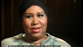 Aretha Franklin-intervju   Musikbyrån  (klipp) SVT1  kl 2230  10 maj 2000