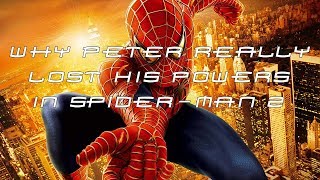 Why Peter Really Lost His Powers in Spider-Man 2
