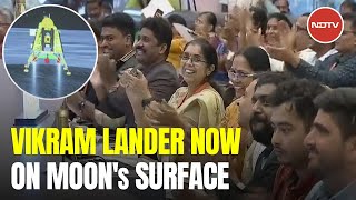Chandrayaan 3 Landing | India's Chandrayaan 3 Lights Up Dark Side Of The Moon