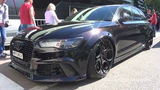 1040HP Audi RS6  Brutal Exhaust  antilag