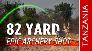 Insane 82 Yard Archery Shot on Waterbuck  | Spot and Stalk Bowhunting |