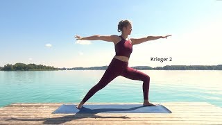 Yogahaltung Krieger 2, Virabhadrasana 2: auf was du in der Pose achten solltest