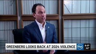 Greenberg discusses progress in fighting crime in 2024