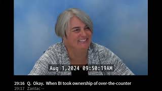 Video Deposition of Dr. Maureen Oakes – Zantac (Ranitidine) Trial, August 1, 2024