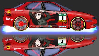 Alfa Romeo 156 GTA 痛車 (いたしゃ) (Itasha) Garupan LED Glowing Light Up Animation