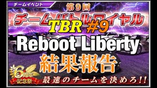 ドリスピ：【Reboot Liberty】TBR #9 結果報告