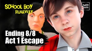 Schoolboy Runaway Stealth - Act 1 Escape [Ending 8/8]