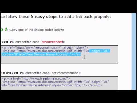How To Get A Free Website Address & Domain How To Get A Free Website Address & Domain