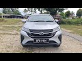 Perodua Aruz 2024 Varian X Silver