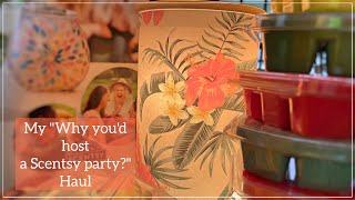 Scentsy Party Hostess Rewards explained + my Hostess Haul!