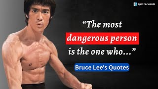 Inspire Yourself with These Bruce Lee Quotes | Epic Forwards
